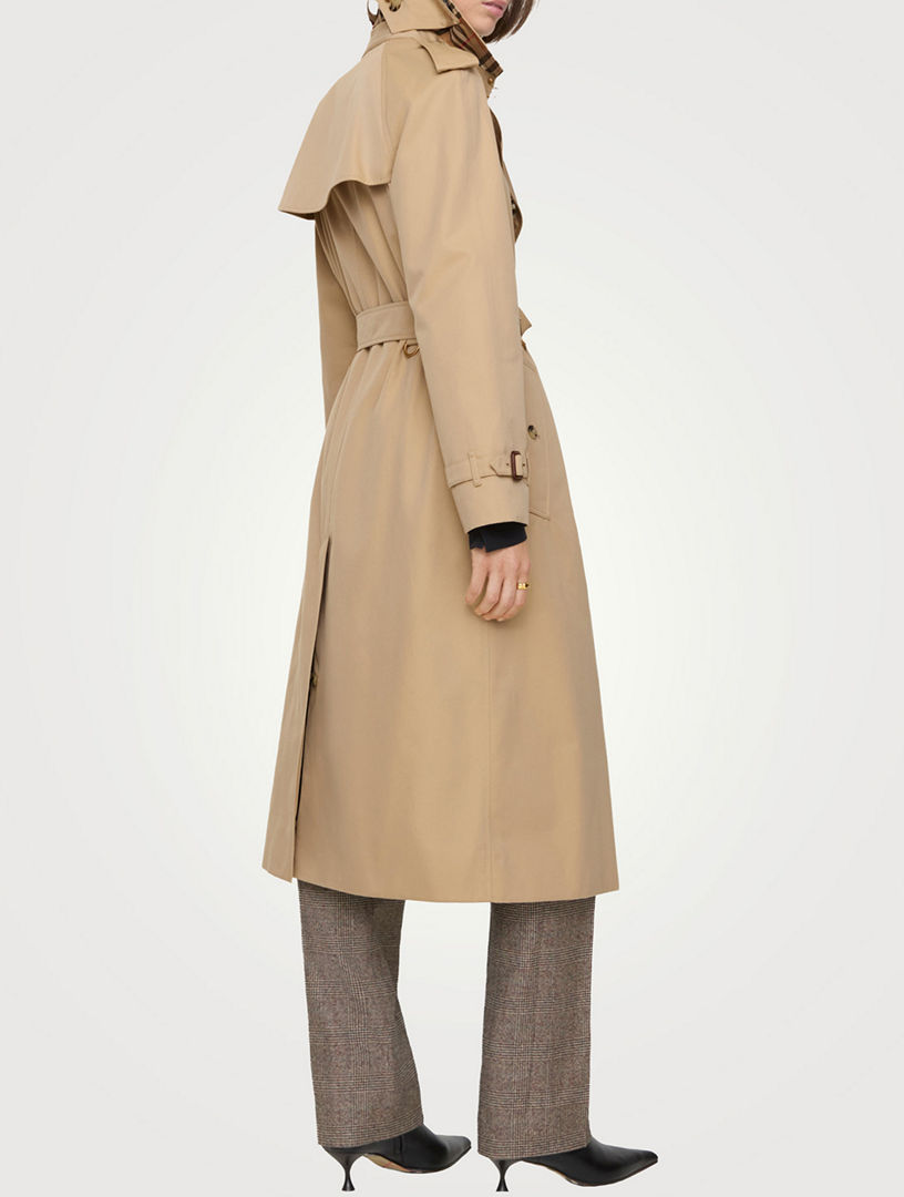 BURBERRY Long Waterloo Heritage Trench Coat | Holt Renfrew
