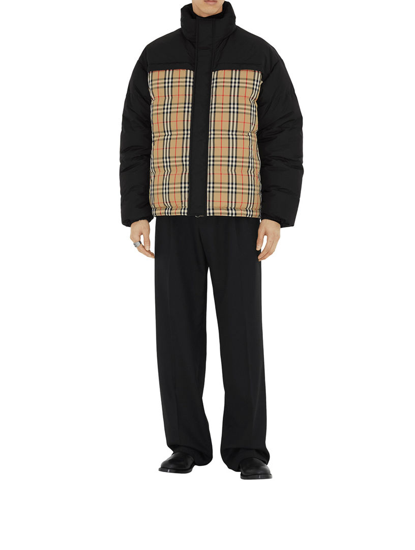 BURBERRY Reversible Down Puffer Jacket | Holt Renfrew