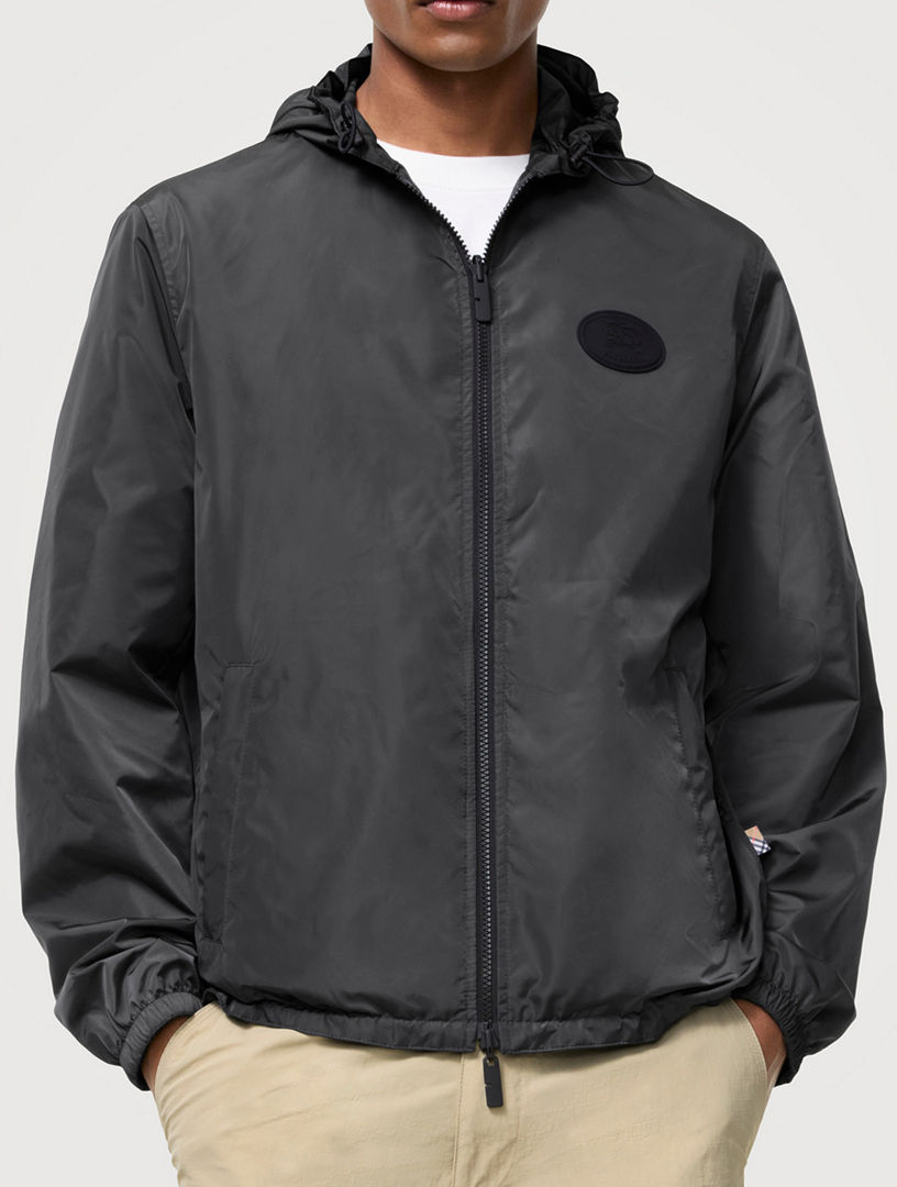 BURBERRY Reversible Check Newport Hooded Jacket | Holt Renfrew
