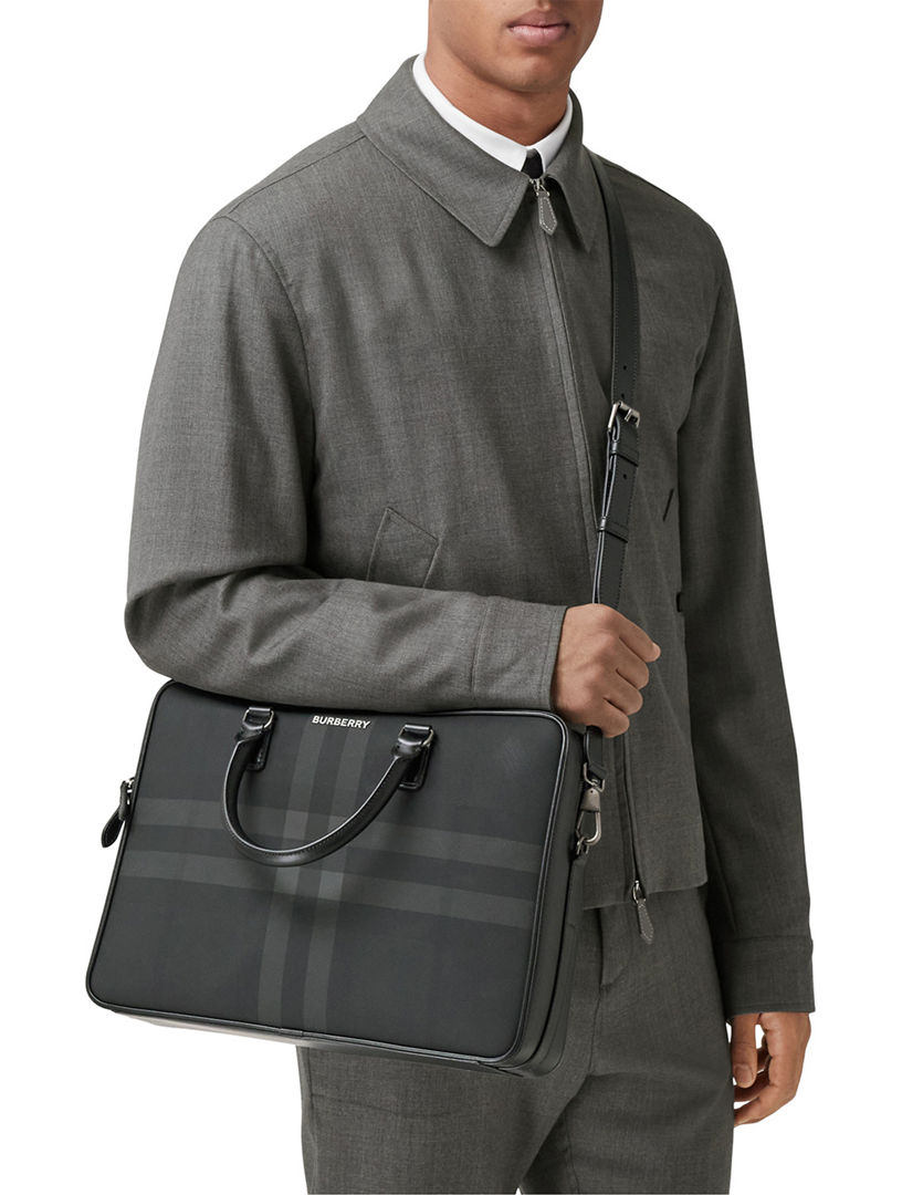 Burberry mens online briefcase