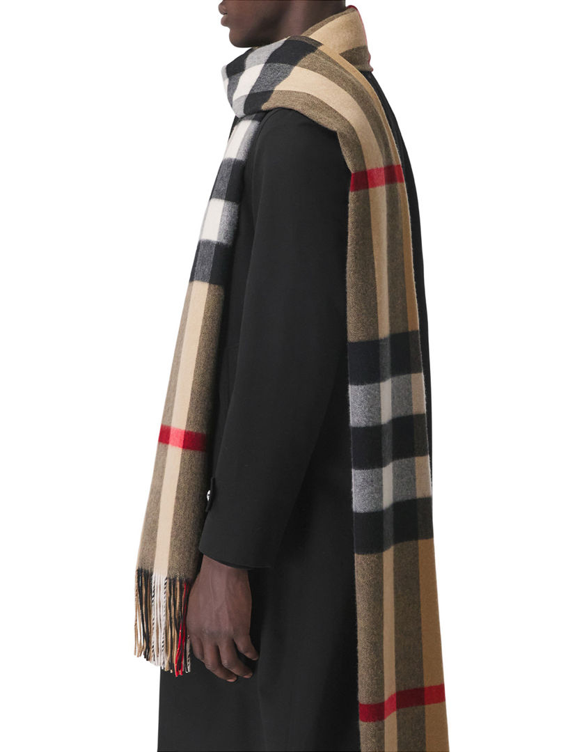 Burberry wool cashmere sale scarf