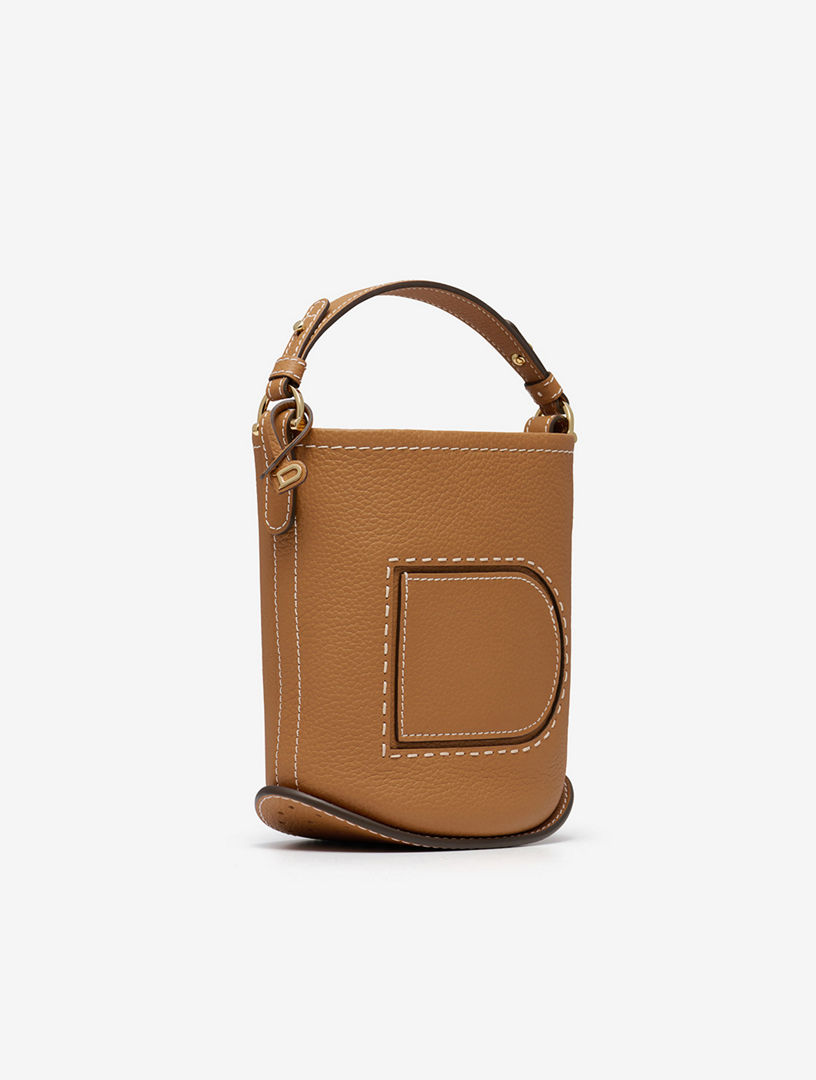 DELVAUX Pin Mini Bucket +c Taurillon Soft Surpiq | Holt Renfrew