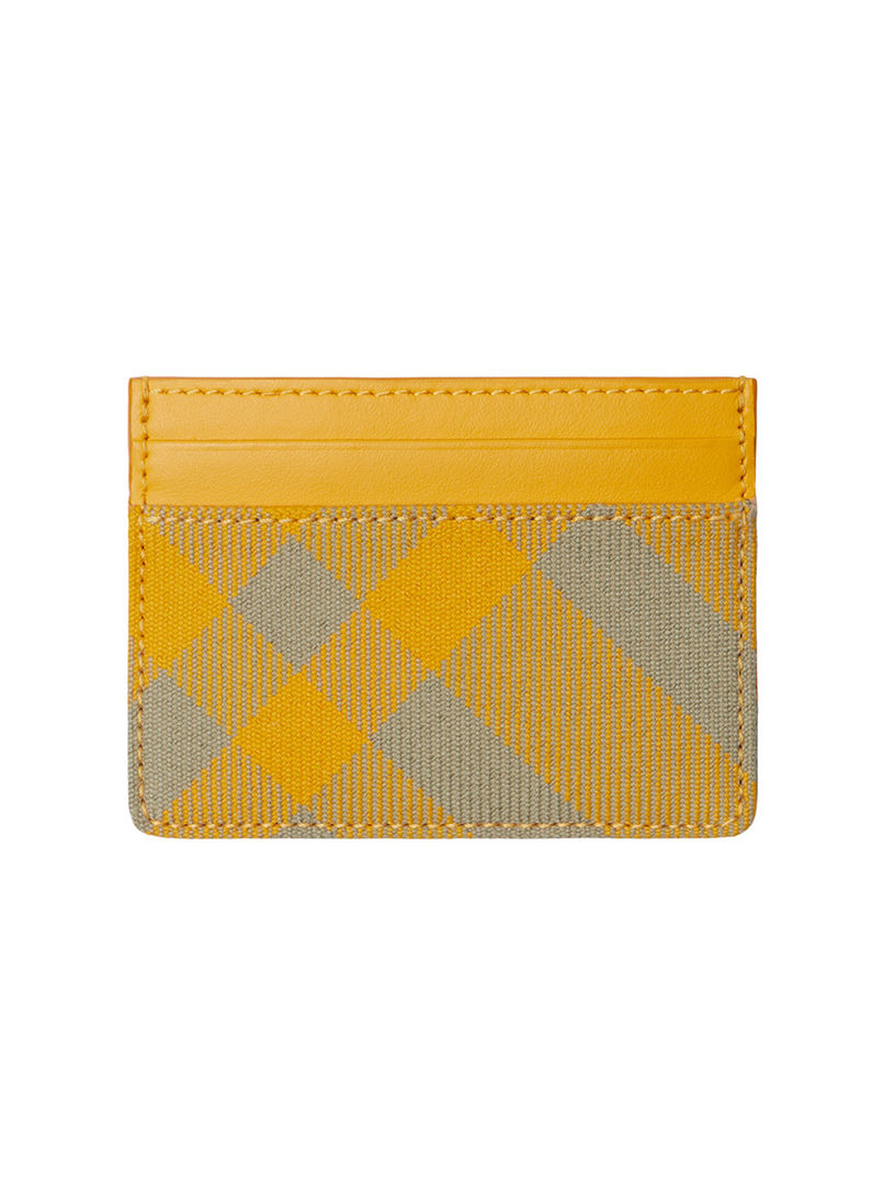 Burberry check card clearance holder