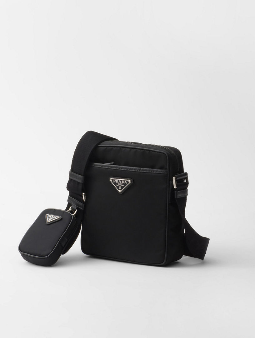 ショルダーバッグ PRADA Re-nylon shoulder strap PRADA Re-nylon And Saffiano Shoulder Bag | Holt Renfrew