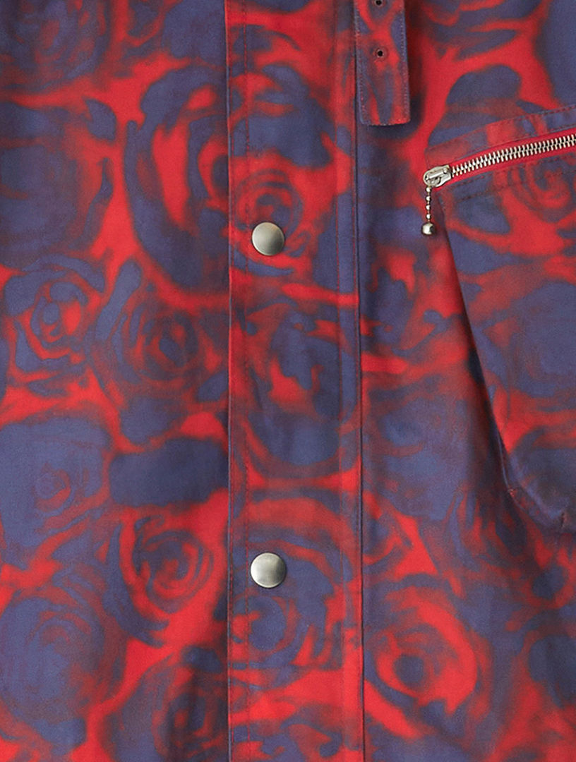 Burberry waxed cotton field jacket clearance