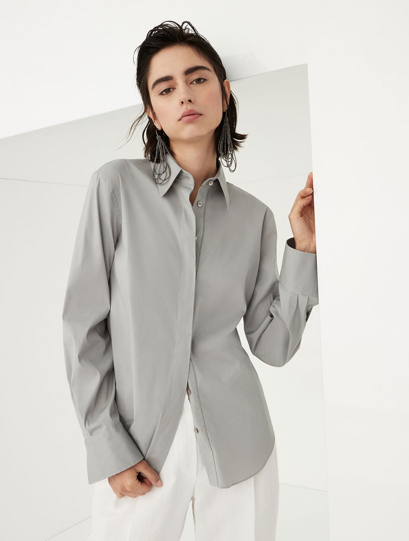 Stretch Poplin Shirt