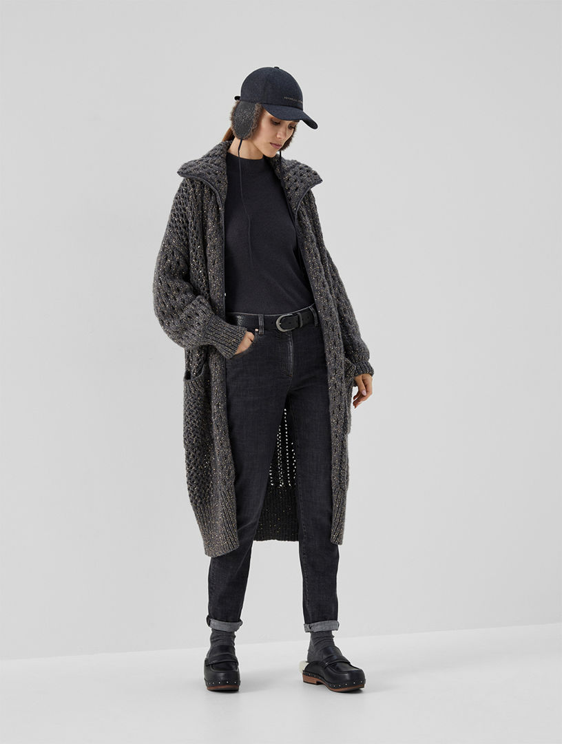 BRUNELLO CUCINELLI Dazzling Irish Cables Cardigan | Holt Renfrew