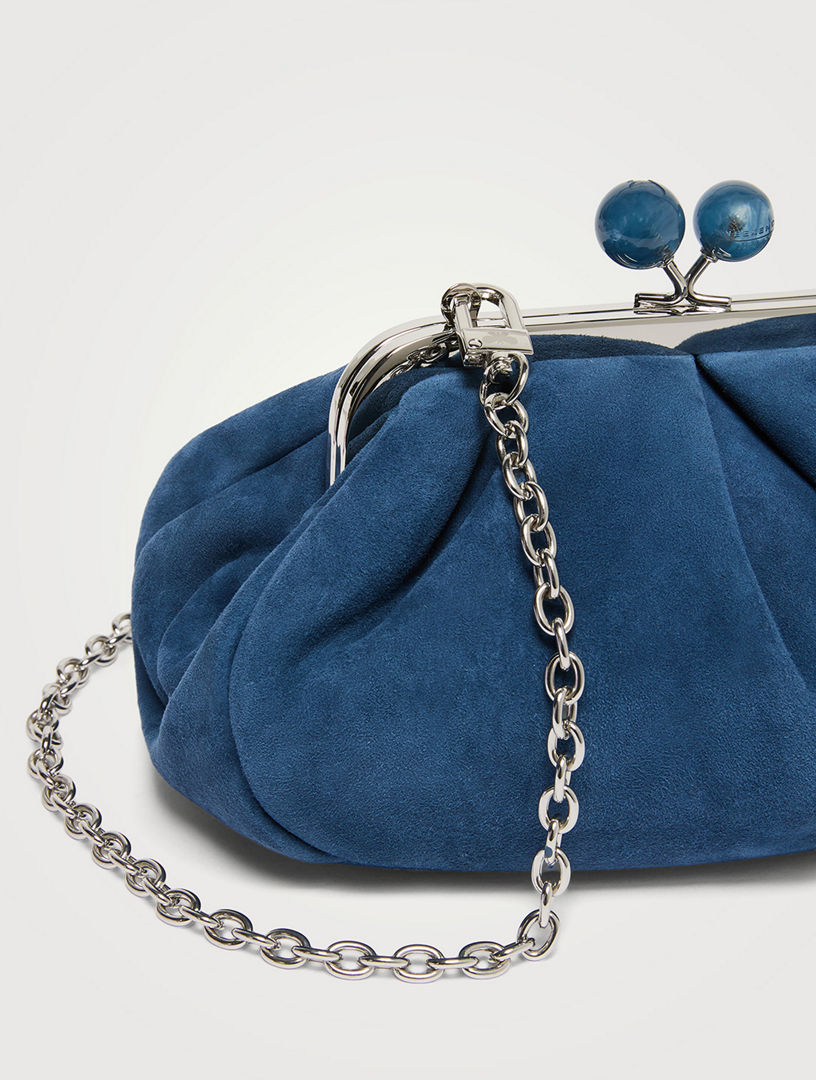 WEEKEND MAX MARA Small Suede Pasticcino Bag | Holt Renfrew
