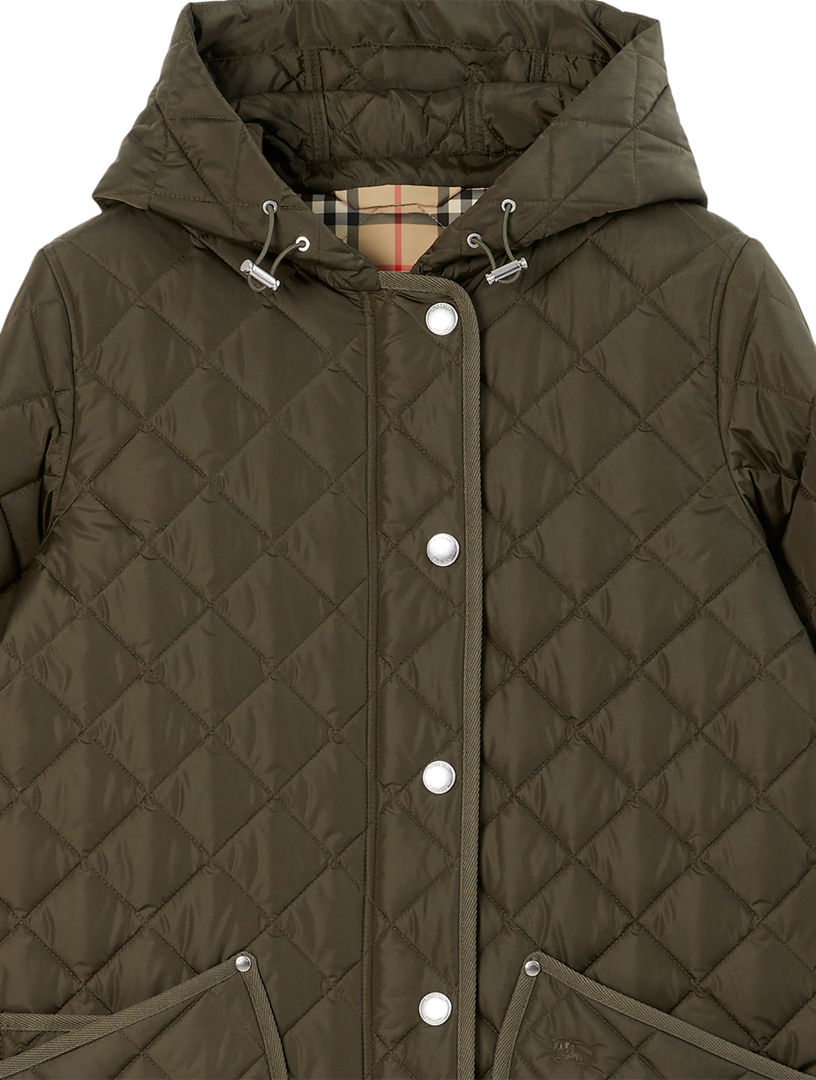 Quilted Nylon Coat