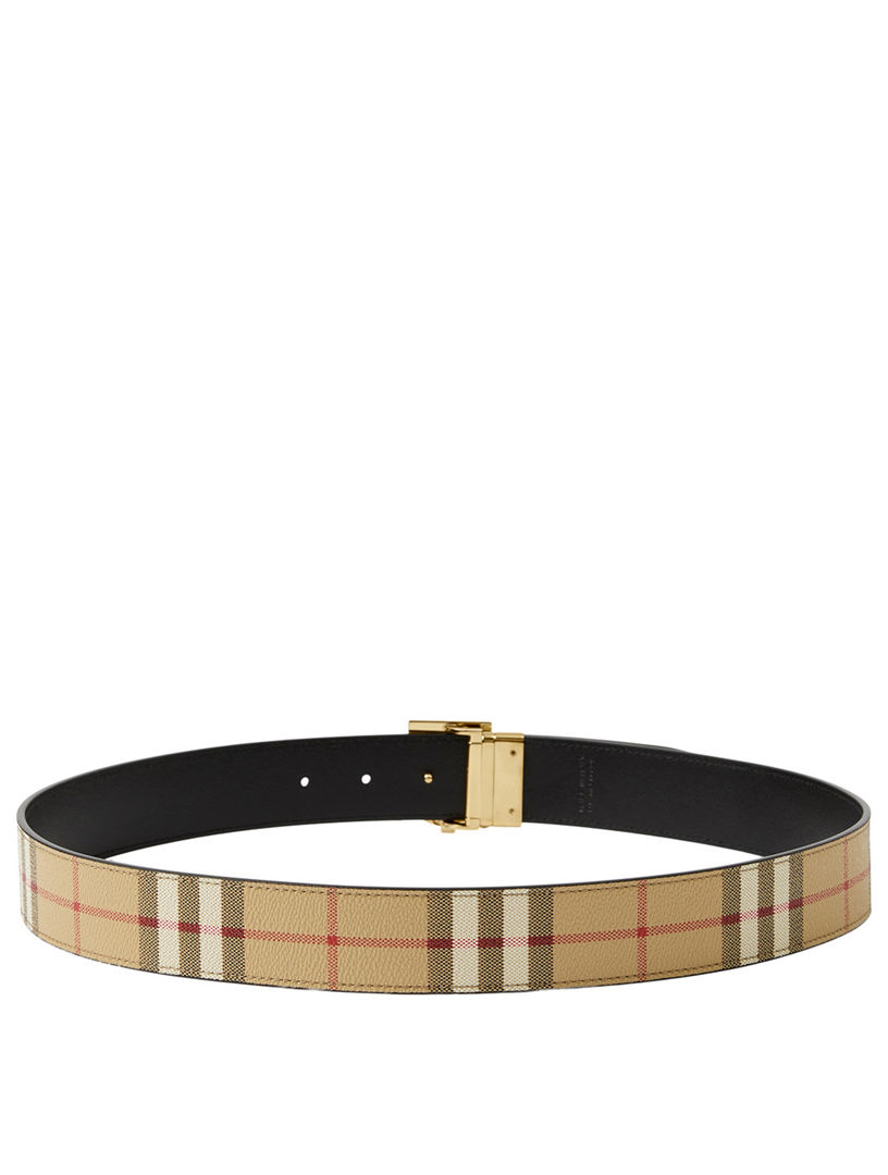 Burberry Haymarket Belt