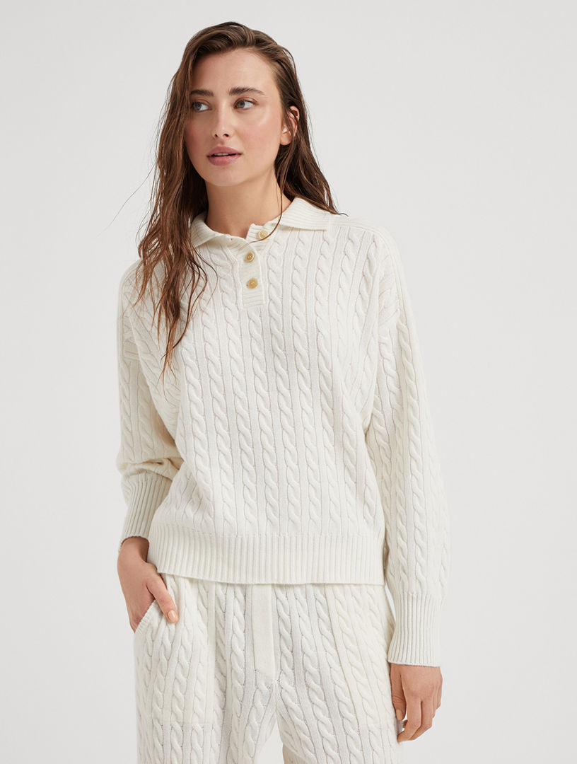 Polo-style Sweater