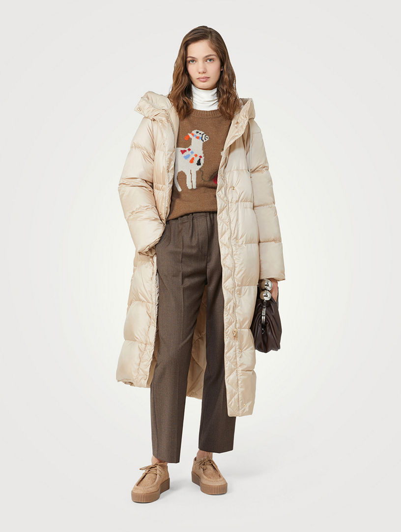 WEEKEND MAX MARA Reversible Down Jacket In Water-repellent Canvas