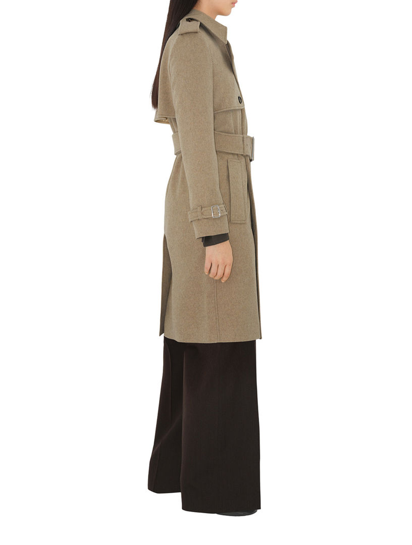 ジャケット・アウター Burberrys WOOL&CASHMERE 9AB2 coat BURBERRY Cashmere Trench Coat | Holt Renfrew