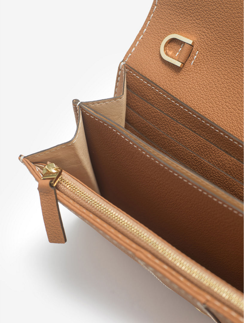 DELVAUX Brillant Long Wallet Chain - Rodéo Calf | Holt Renfrew