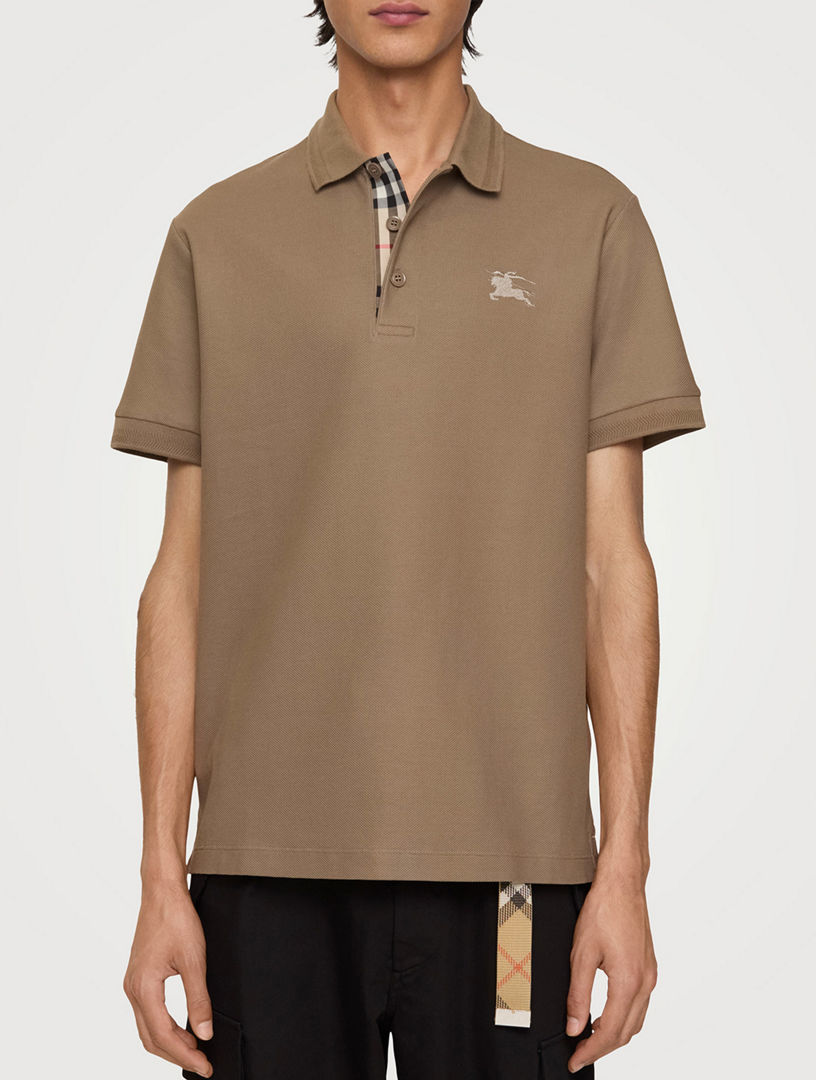 BURBERRY Cotton Polo Shirt | Holt Renfrew