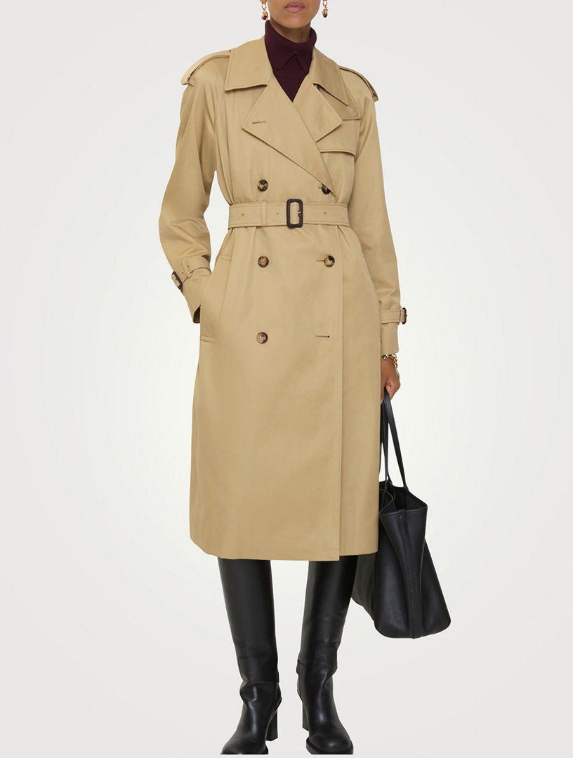 BURBERRY Long Castleford Trench Coat | Holt Renfrew