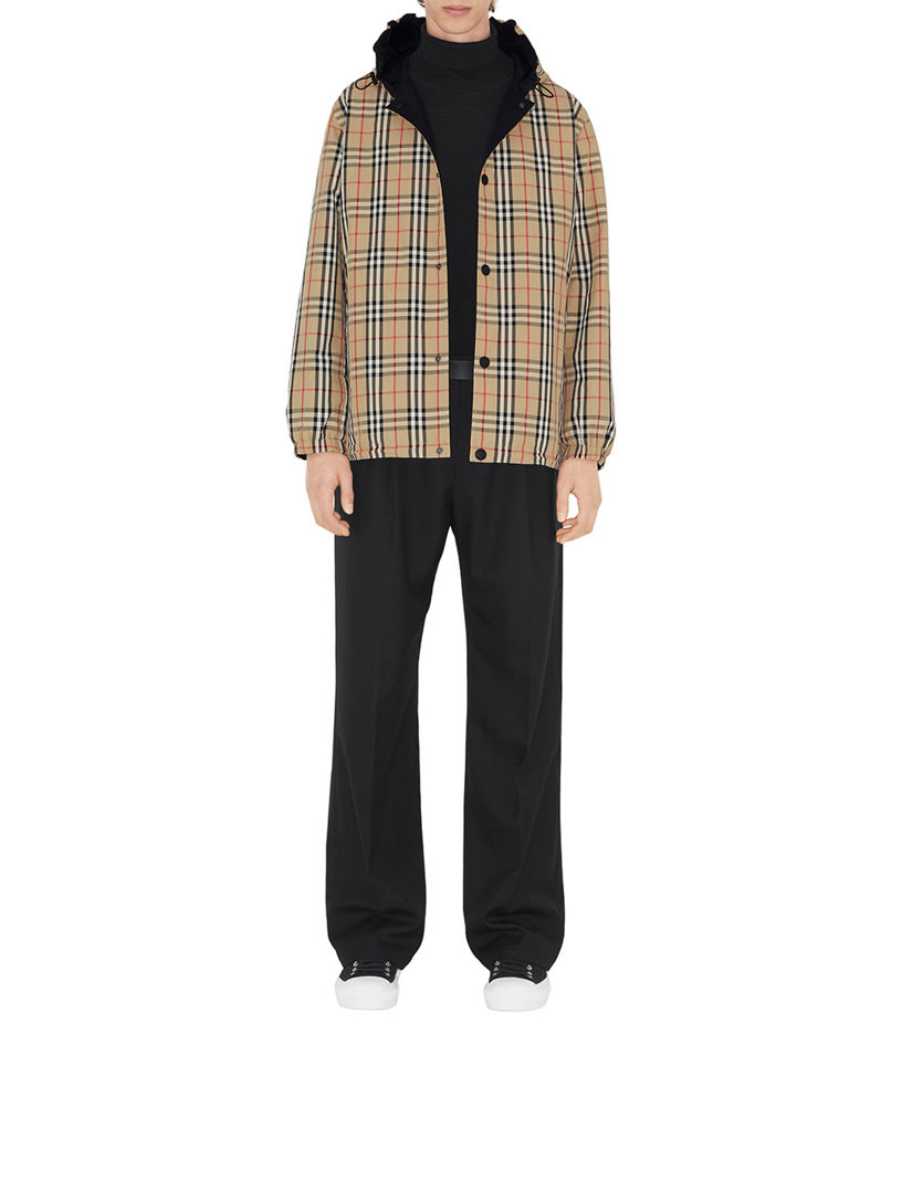 Burberry men's cheap reversible jacket