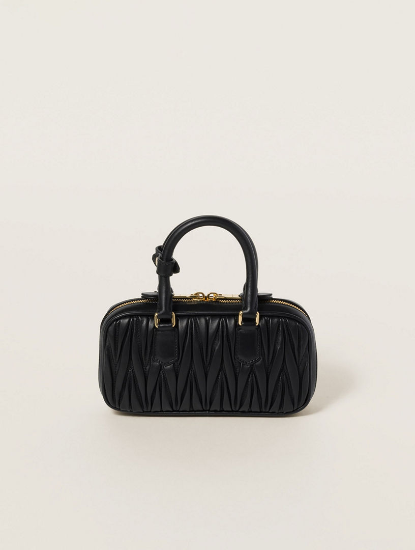 MIU MIU Arcadie Matelassé Nappa Leather Mini-bag | Holt Renfrew
