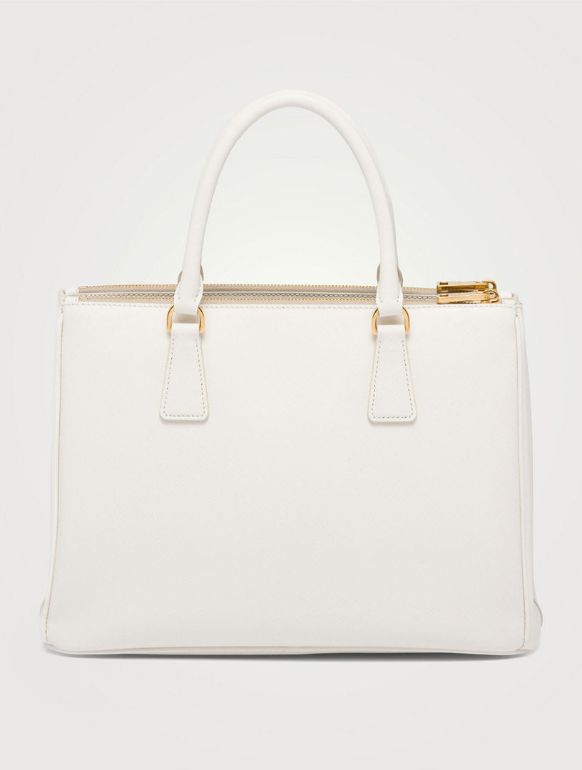 Saffiano For Display Only Off White Bag Mango Large Tote Bag In