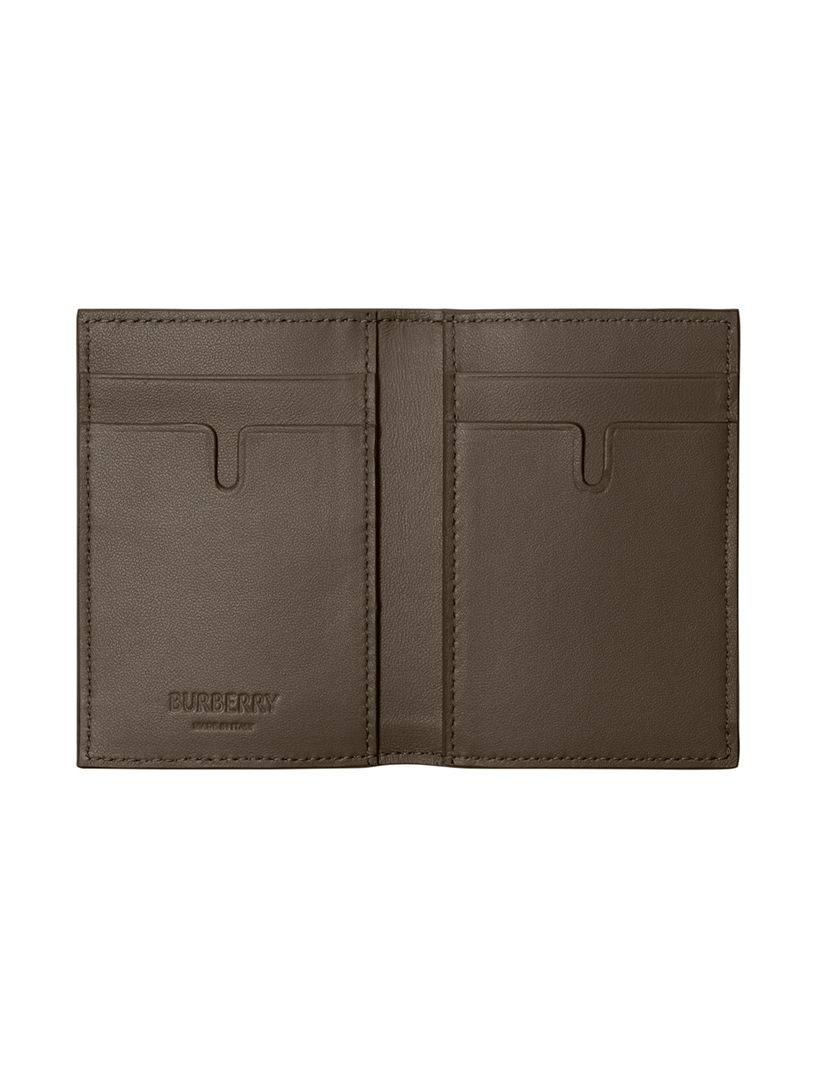 Check Folding Card Case
