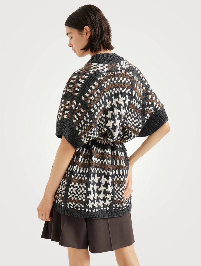 BRUNELLO CUCINELLI☆モニーレ付きニット☆本日限定価格‼️ Brunello Cucinelli モニーレ カシミヤ セーター (ニットウェア