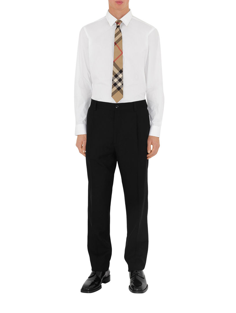 Check Silk Tie