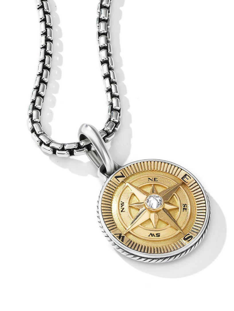 David yurman on sale compass pendant