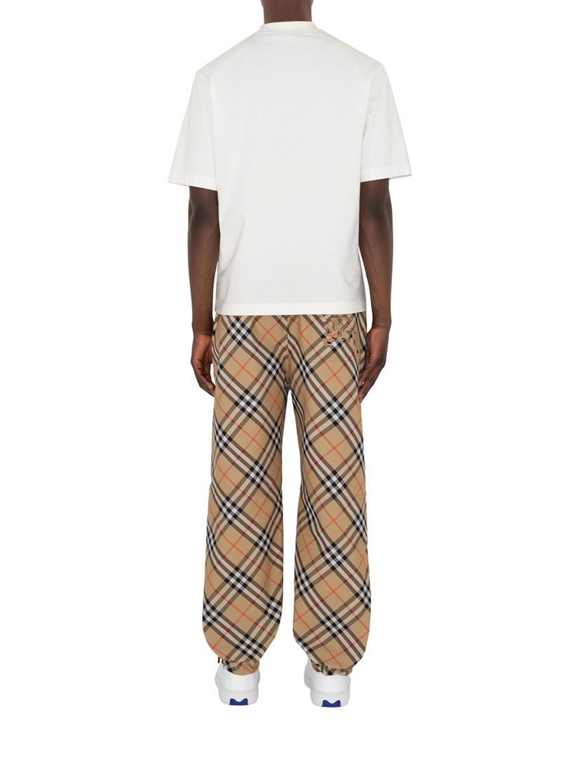 Check Twill Trousers