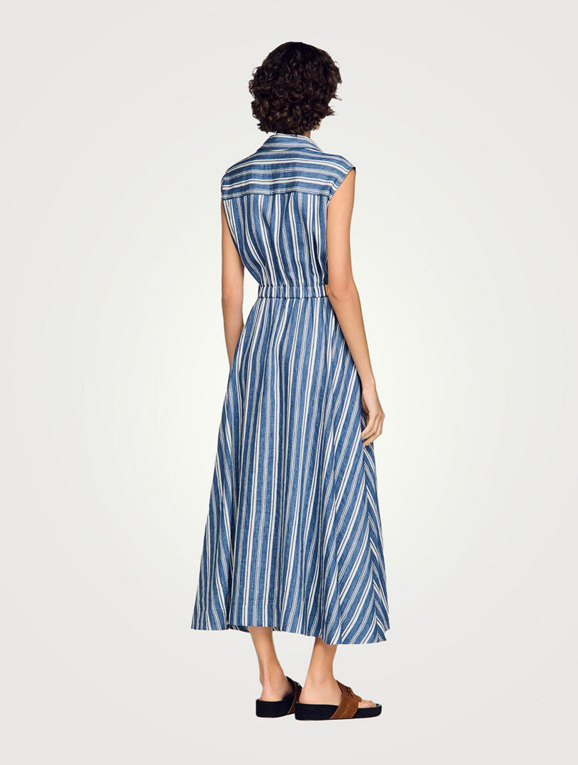 knee length dresses for ladies Sandro Dress - Tangerine, AU/UK 12