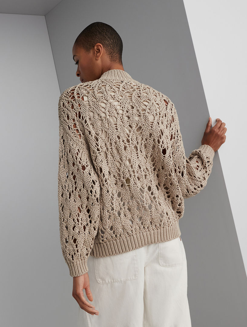 Cardigan With Monili