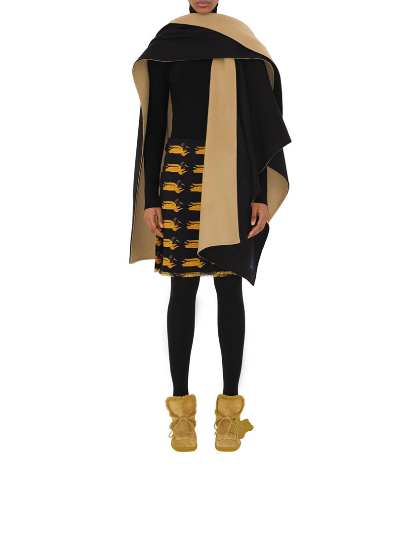 Ekd Cashmere Hooded Cape