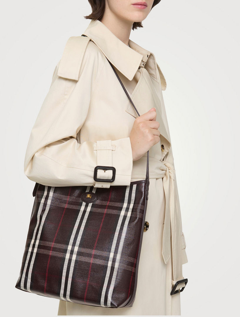 BURBERRY Small Highlands Shoulder Bag | Holt Renfrew