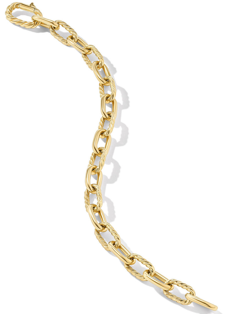 Dy Madison® Chain Bracelet 18k Yellow Gold