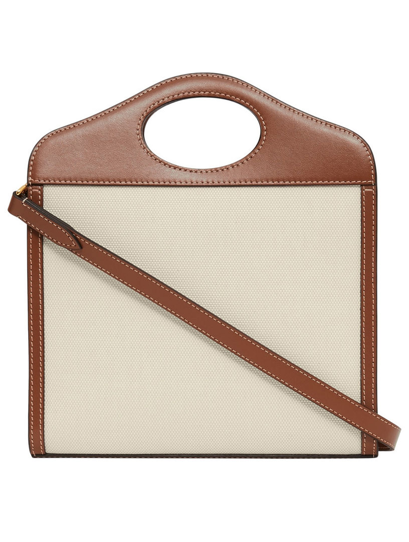 バッグ BURBERRY BAG ウィメンズ デザイナーバッグ | チェック&レザーバッグ