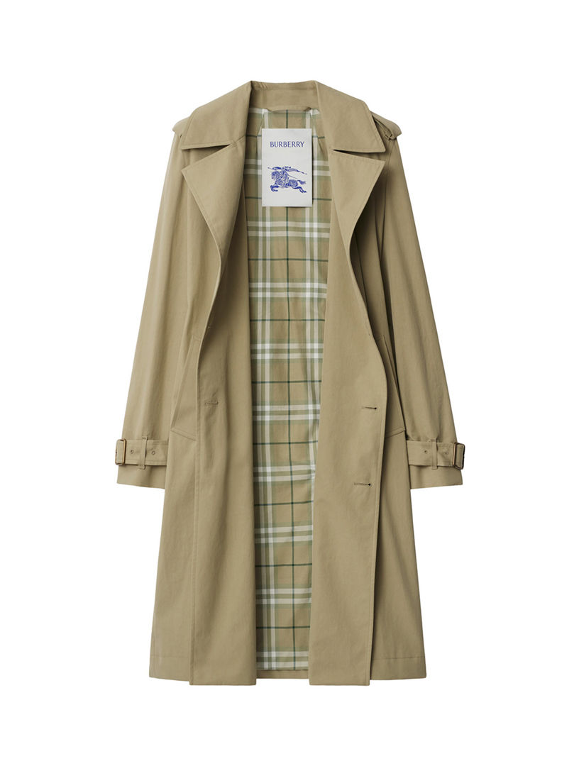 Burberryコート ロング ギャバジン トレンチコート (グラファイト) - メンズ