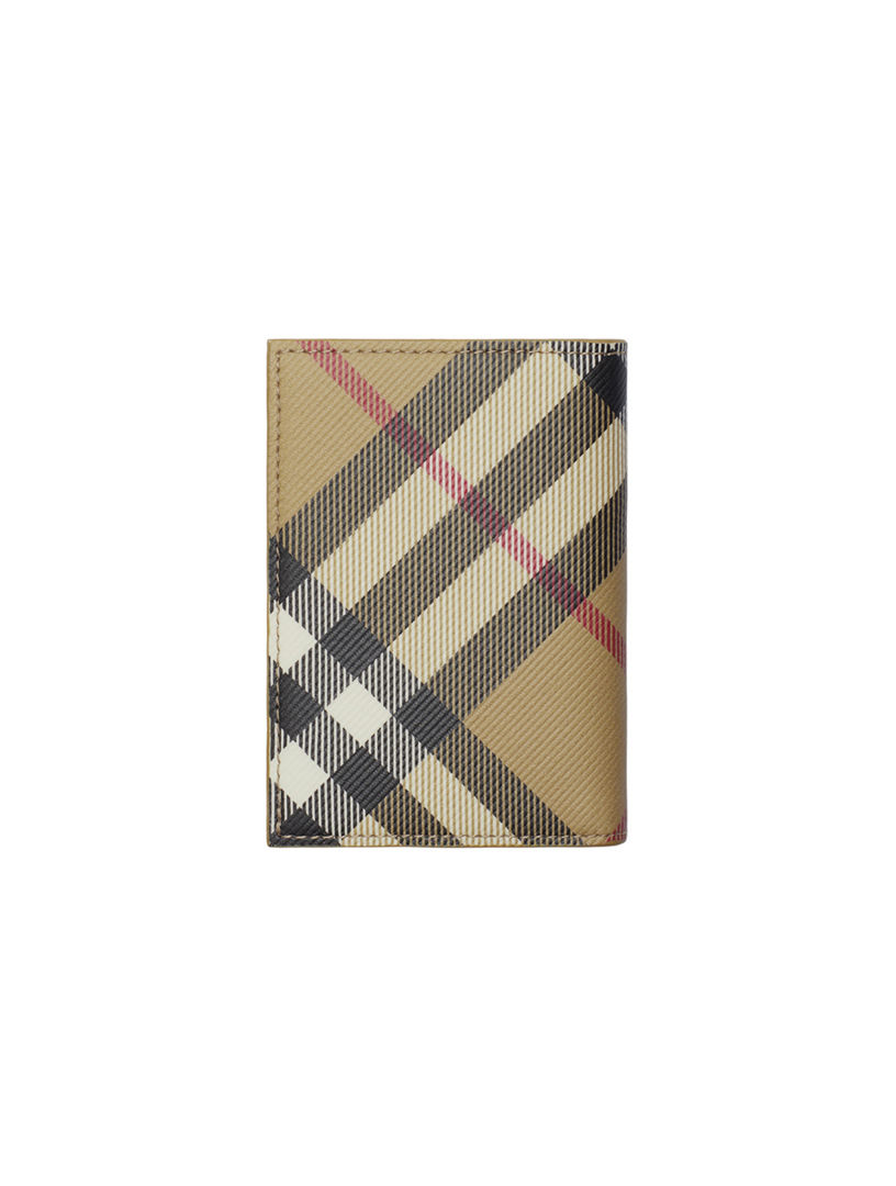Check Folding Card Case