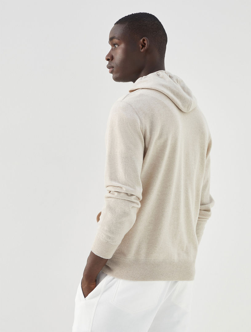 Brunello cucinelli clearance cashmere hoodie