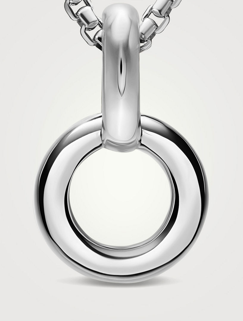 DAVID YURMAN Amulet Holder In Sterling Silver, 20.3mm | Holt Renfrew