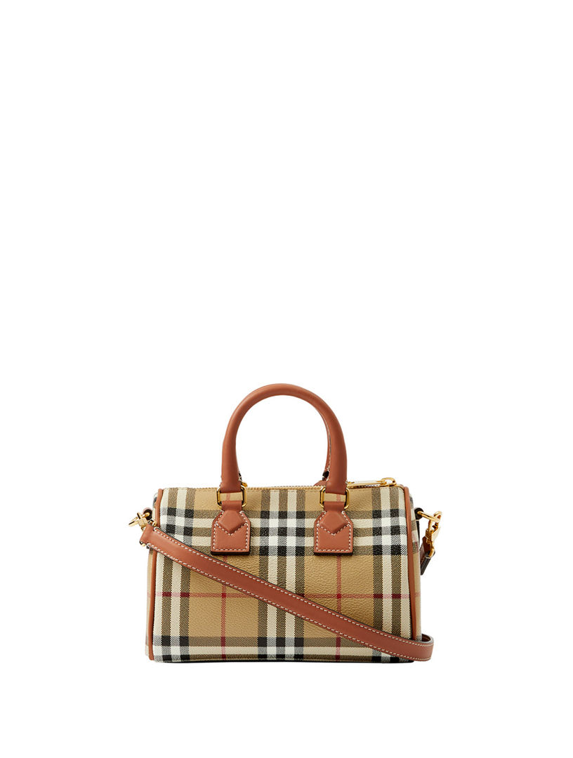 Burberry haymarket bowling bag sale