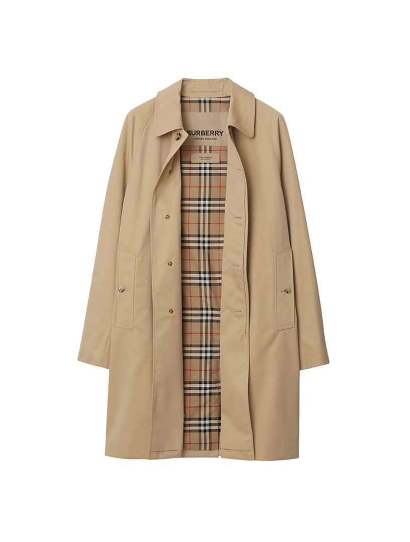 【BURBERRY】CAMDEN COAT BURBERRY Mid-length Camden Heritage Car Coat | Holt Renfrew
