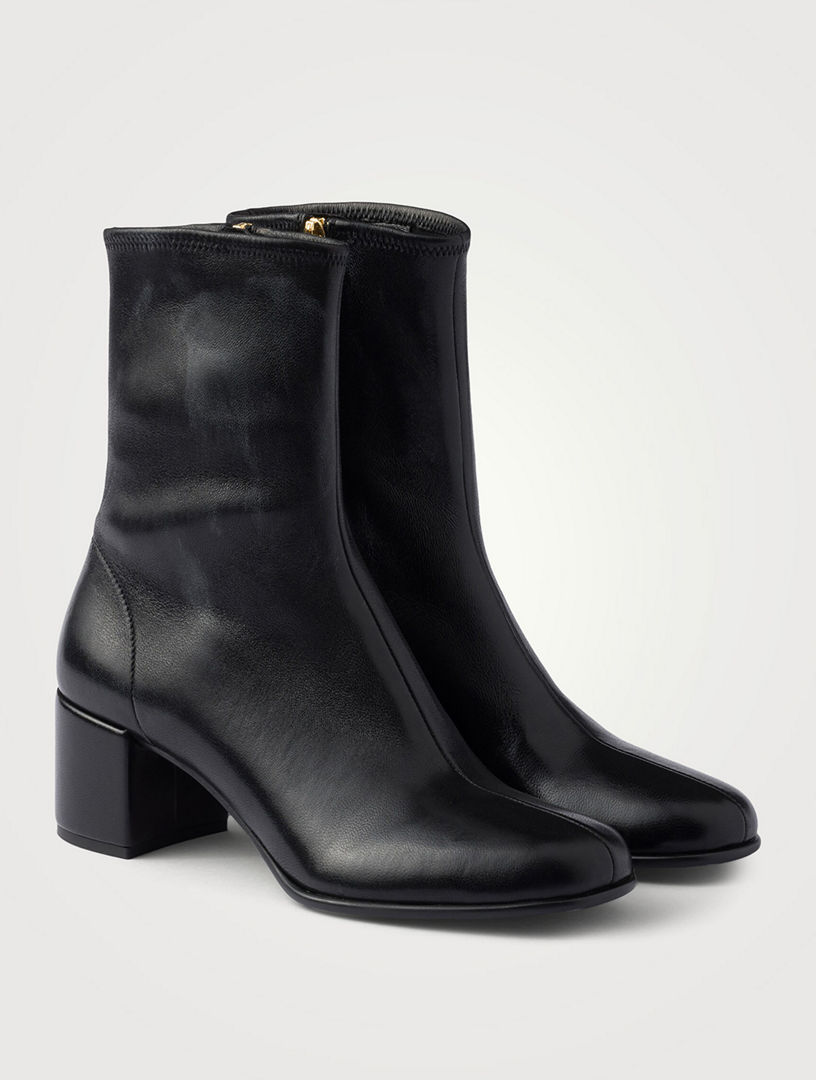 【ばに】PRADA Leather Strap Heels PRADA Leather Strap Heels