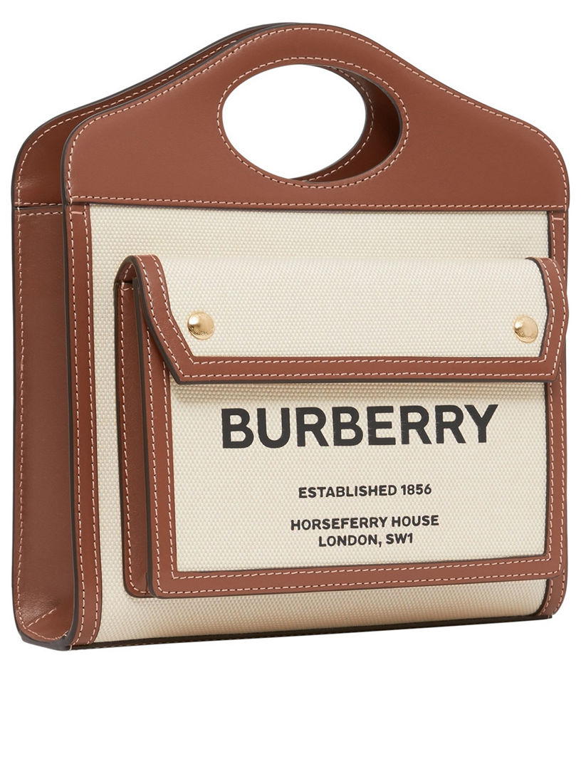 Burberry two outlet tone bag