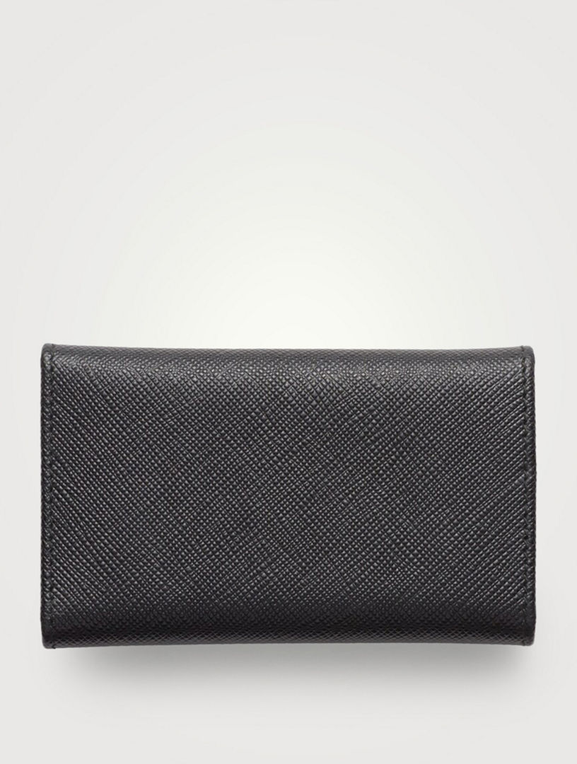 PRADA Saffiano Leather Key Case | Holt Renfrew