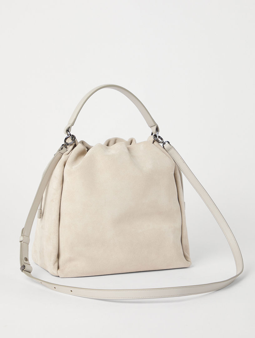 BRUNELLO CUCINELLI Sac Seau Mellow en cuir Holt Renfrew