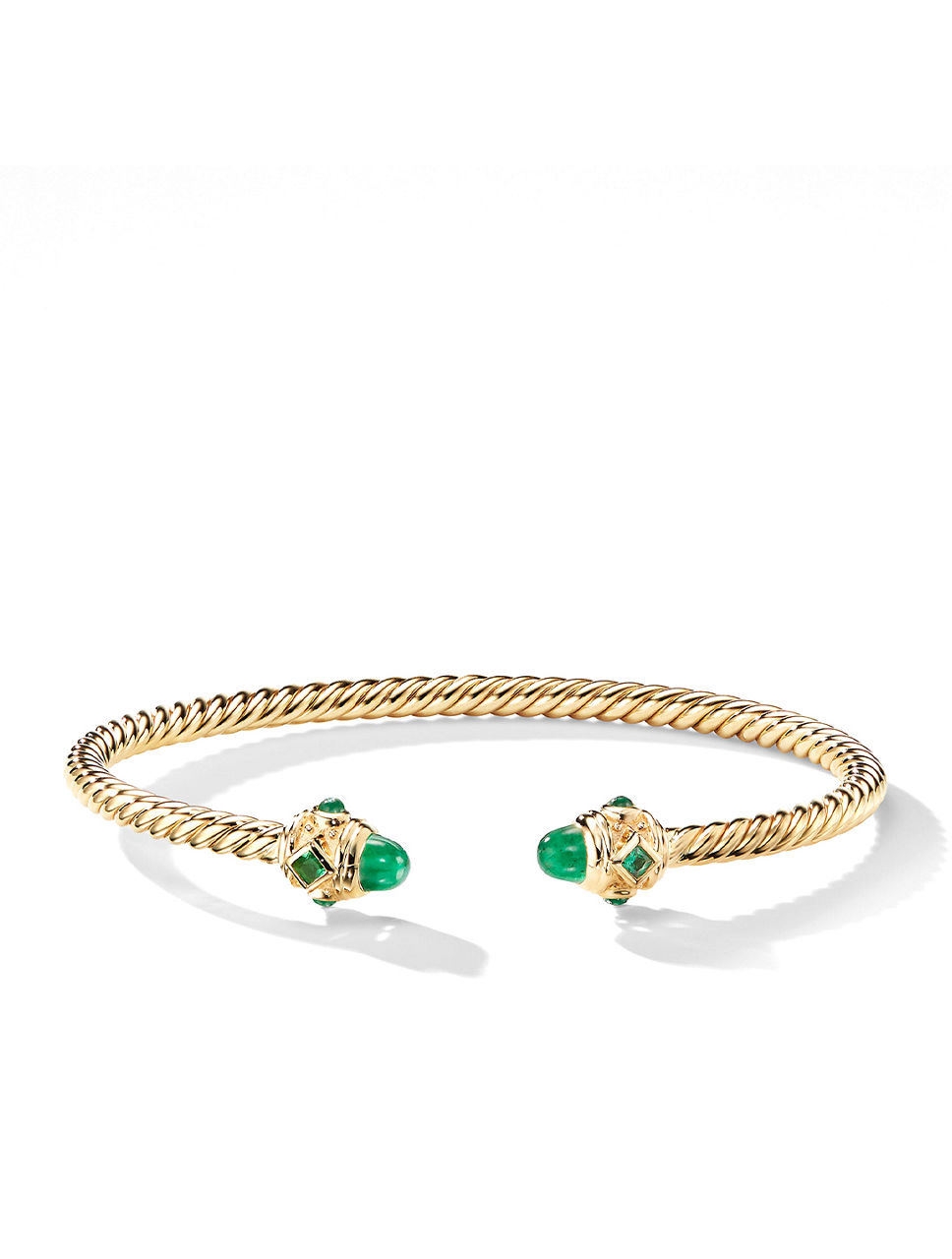 Renaissance® Bracelet In 18k Yellow Gold With Emeralds