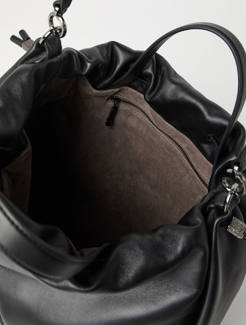 Large Leather Mellow Bag