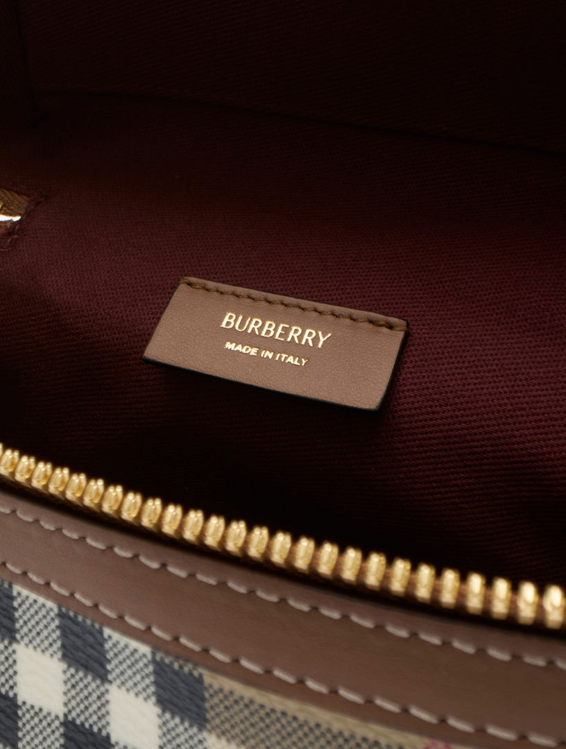 バッグ BURBERRY BLUE LABEL Vanity Bag Handbag BURBERRY Mini Check Vanity Bag | Holt Renfrew