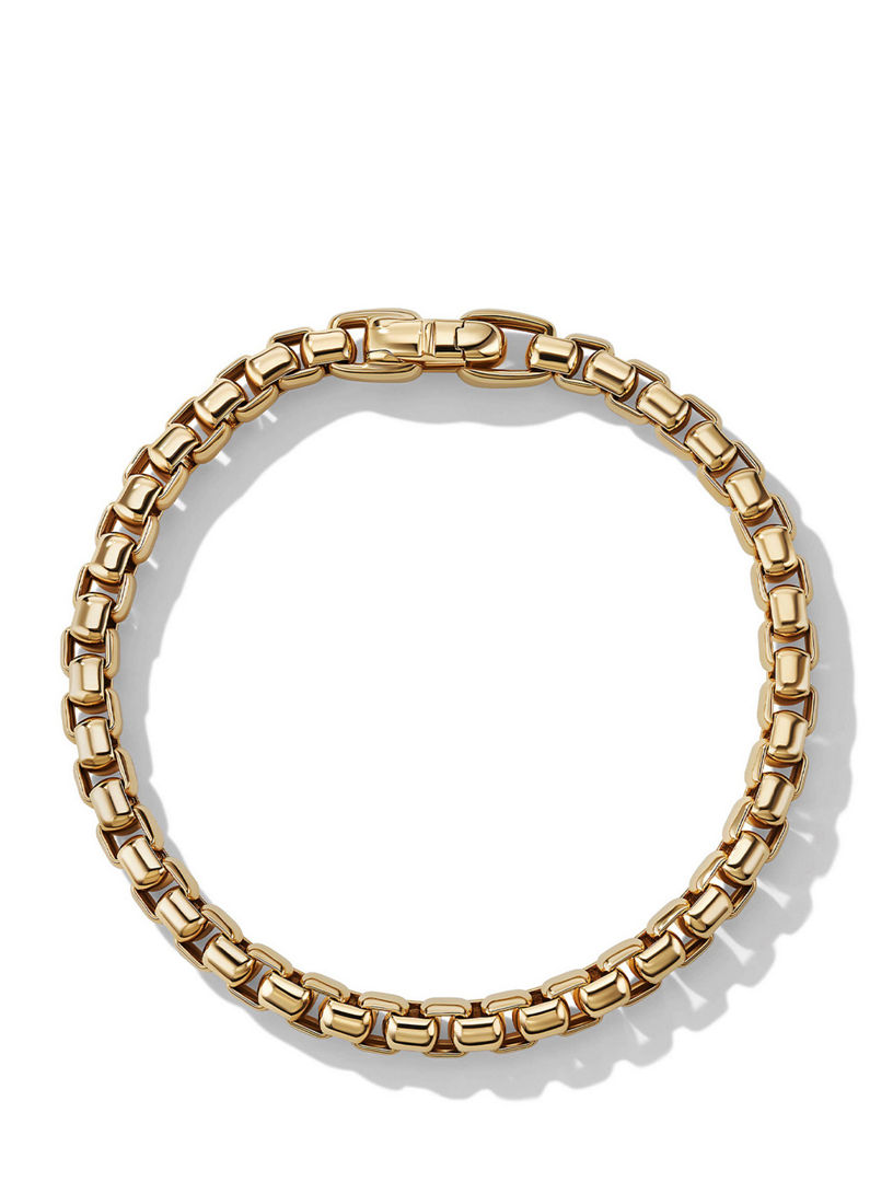 Dy Bel Aire Chain Bracelet 18k Yellow Gold