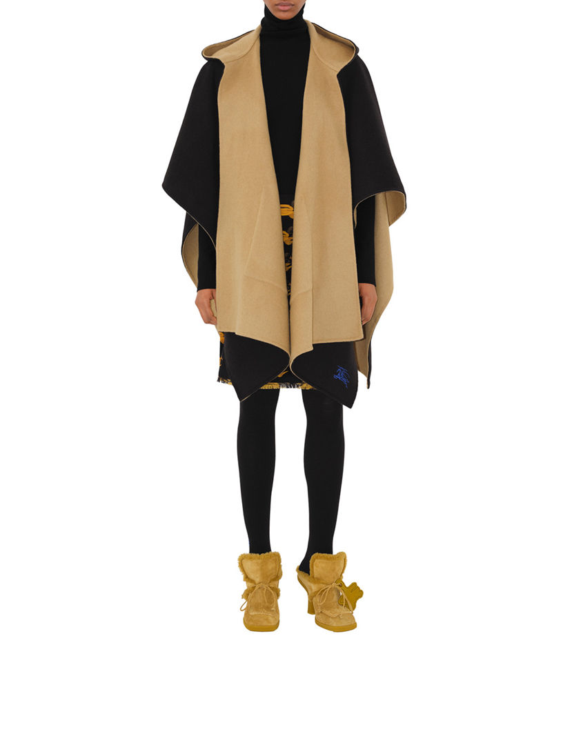 Ekd Cashmere Hooded Cape
