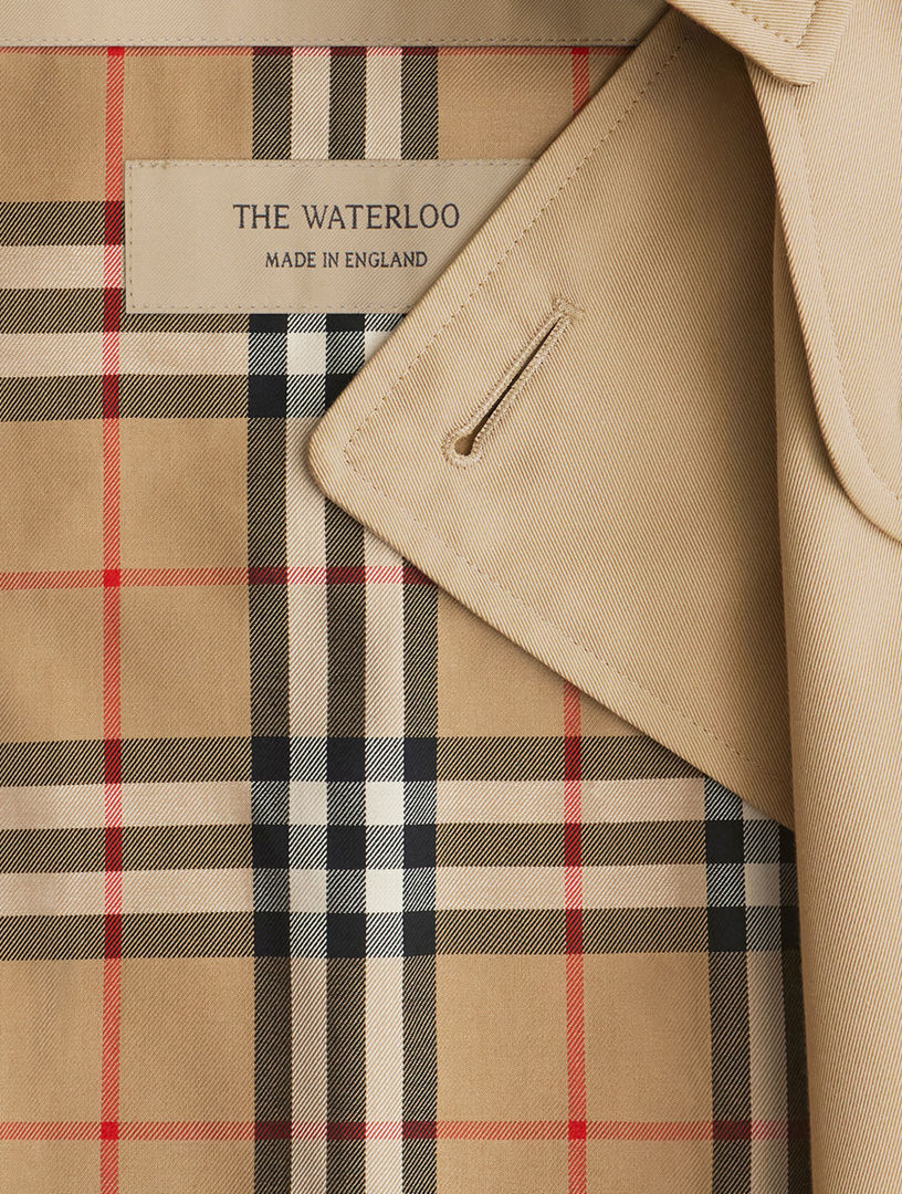 BURBERRY Long Waterloo Heritage Trench Coat | Holt Renfrew